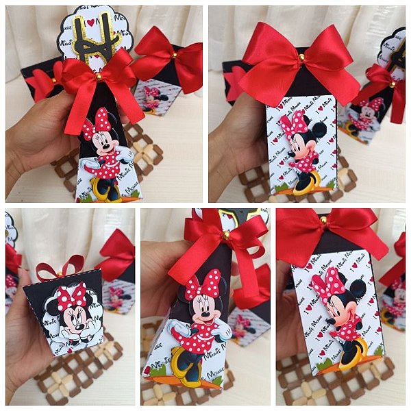 Kit Festa Minnie Vermelha | Linha Topázio| Lembrancinhas Personalizadas