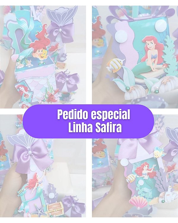 Kit Festa Personalizado Pedido Especial - Linha Safira – Lembrancinhas Personalizadas