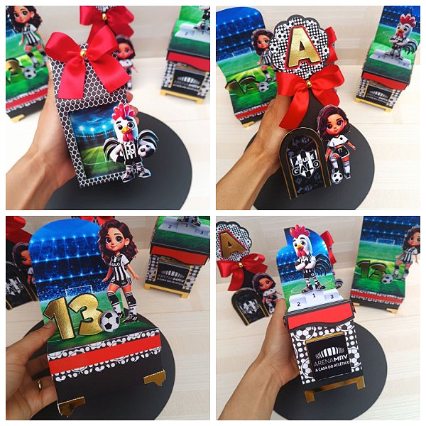 Kit Festa Galo | Atlético - Linha Safira – Lembrancinhas Personalizadas