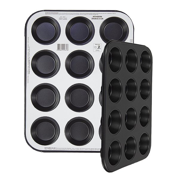 Forma 12 Furos Para Cupcake