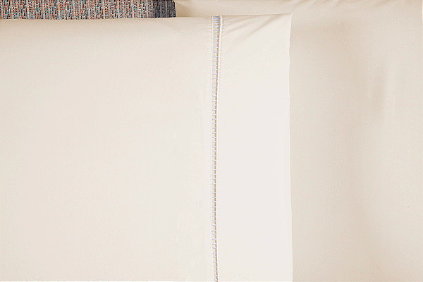 Jogo de Lençol Versatile Simples 3 Peças Casal Micropercal - Palha