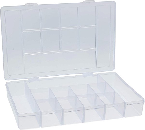Box organizador transparente