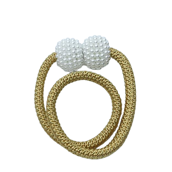 Prendedor Cinto Cortina Magnética Com Imã 2 Peças