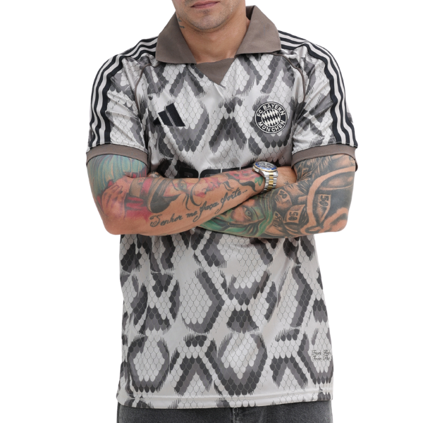 Camisa Bayern de Munique Away 25/26 s/n° Torcedor Masculina - Preto