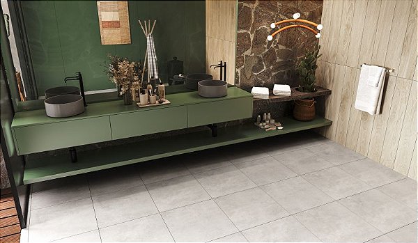Porcelanato Opala Dark Grey 61x61