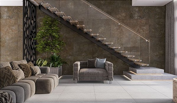 Porcelanato Nobu Dark Natural 81x81