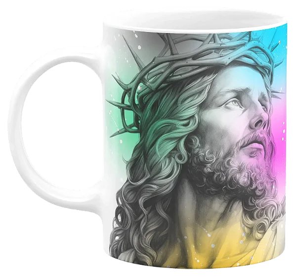 Caneca Jesus me restaurou Personalizada 325ml