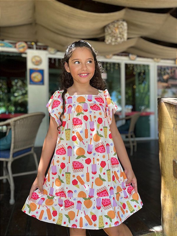 Vestido Brincar Picolé