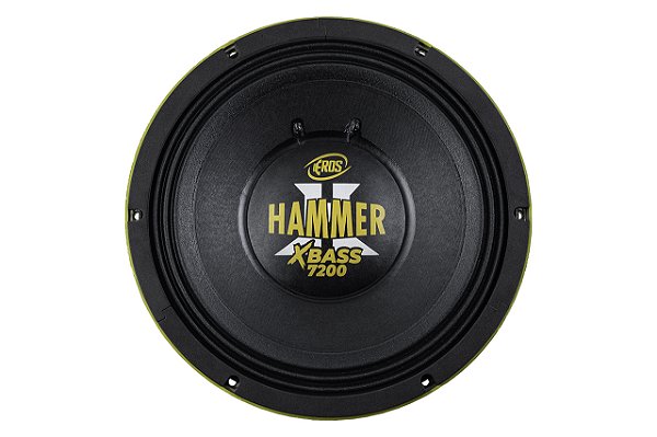 Alto-Falante EROS E12 Hammer 7200 XBASS - 3600W RMS - 2 Ohms
