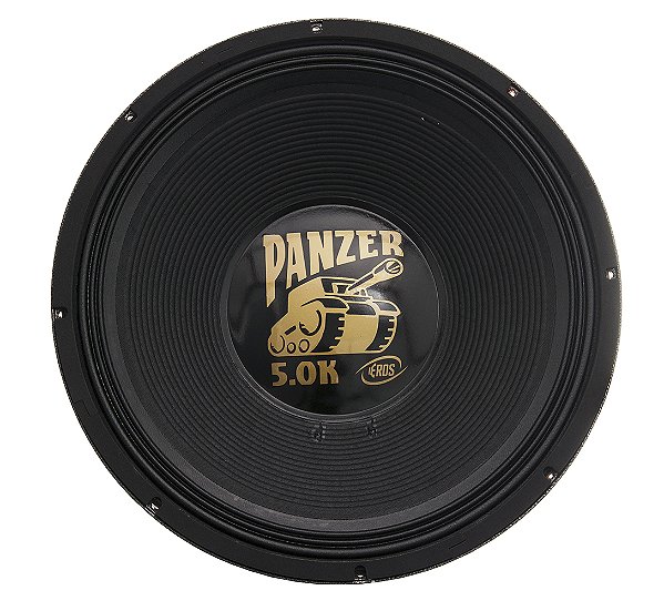 Alto-Falante E18 PANZER 5.0k Cromado - 2500W RMS -  4 Ohms