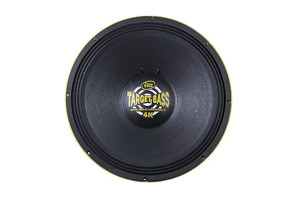 Alto-Falante E18 Target Bass 4K- 2000W RMS- Amarelo - 4 Ohms