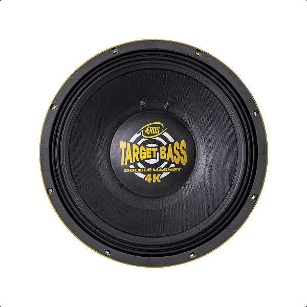 Alto-Falante E15 Target Bass 4K Amarelo - 2000W RMS - 4 Ohms