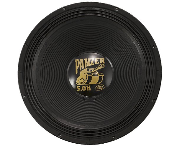 Alto-Falante E21 PANZER 5.0k Cromado - 2500W RMS -  4 Ohms