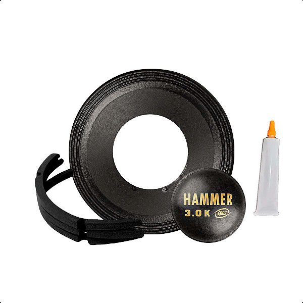 Reparo Alto Falante Eros E12 Hammer 3.0k - 1.500W RMS - 4 Ohms