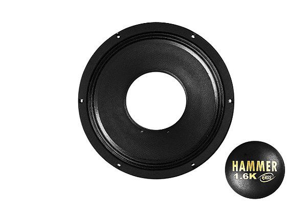 Reparo Alto-Falante E12 HAMMER 1.6K - 800W RMS - 4 Ohms