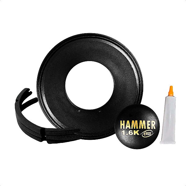Reparo Alto-Falante E12 HAMMER 1.6K - 800W RMS - 4 Ohms