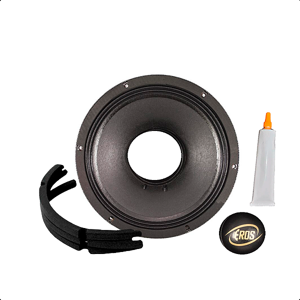 Reparo Alto-falante Eros E612 FULL BLACK - 600W RMS - 4 Ohms