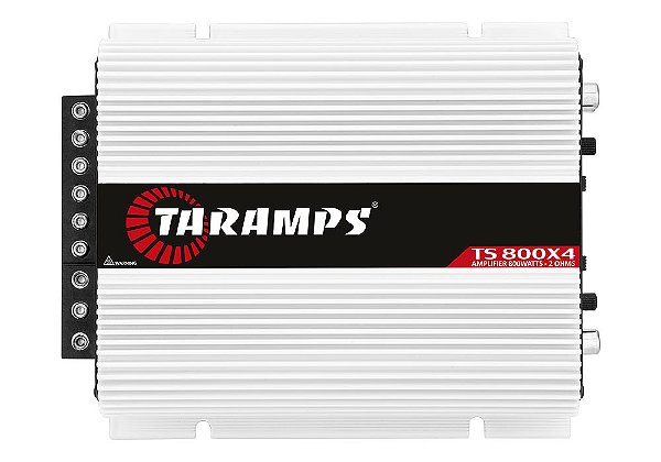 Amplificador Taramps TS 800X4 800W RMS 2 Ohms 4 Canais CLASS D V2