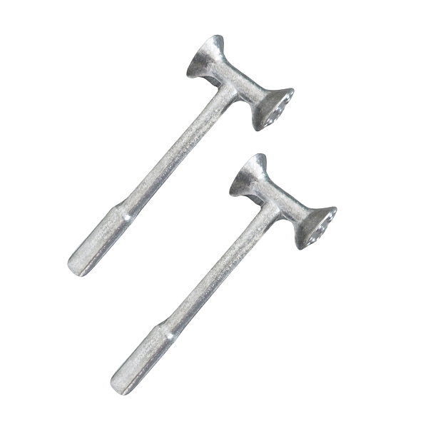 Kit 2 Martelo Para Carne Batedor Em Alumínio P/ Amaciar Bife