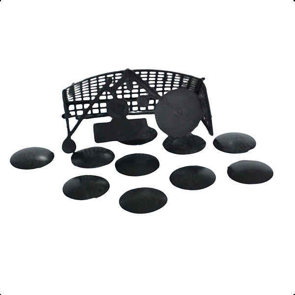 Jogo Futebol de Botão c/ 2 Times Diversão Garantida Plástico