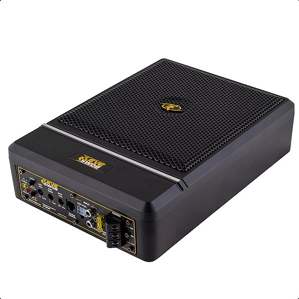 Caixa Amplificada Eros Eleve 8 polegadas Sub Slim ELSW08 - 200W RMS - 3 Ohms
