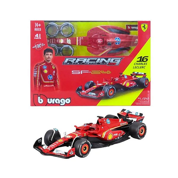 Kit de montar Ferrari Racing F1 SF-24 #16 1/24 C/Driver