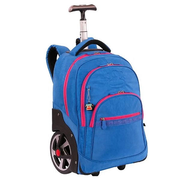 Mochila De Carrinho Paul Frank T03 2 Rodas Sestini