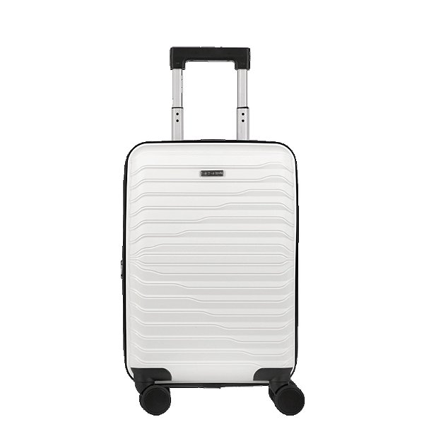 Mala de Viagem Bordo 10kg com Rodas 360° - Branco