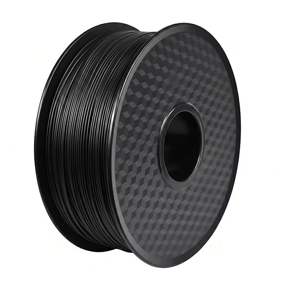 Filamento PETG Com Fibra De Carbono Masterprint 1kg Preto Carbono