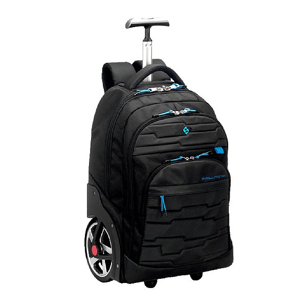 Mochila Sestini Mega Rodas Evolution Dark Division - Preto