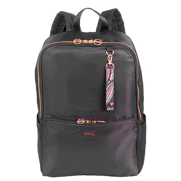 Mochila Sestini Grande Notebook Executiva Scarf II - Preto