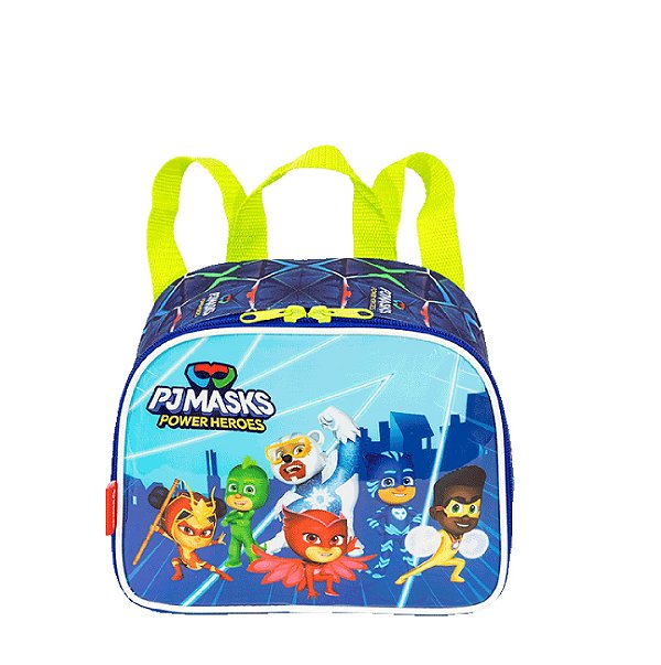 Lancheira Pequena PJ Masks Power Heroes Colorido - Sestini