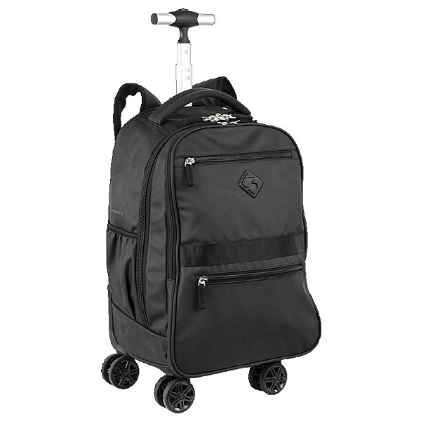 Mochila de Rodinhas Duplas Sestini Rolling Hydroblock - Preto