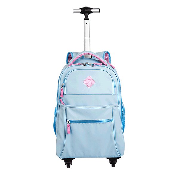Mochila de Rodinhas Sestini Rolling Hydroblock Sky - Azul
