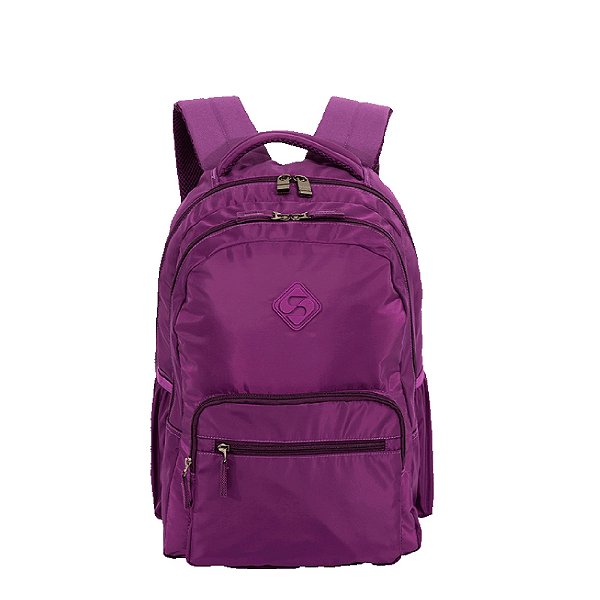 Mochila Sestini College 4 Roxo Cintilante