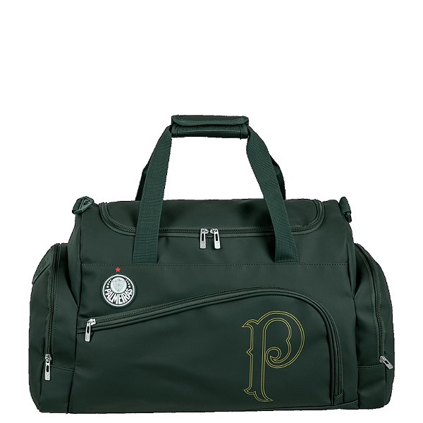 Sacola Sestini Grande Palmeiras - Verde Escuro