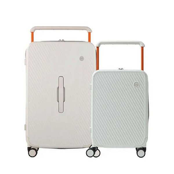 Conjunto de Malas Bagaggio P e G Bahamas - Branca