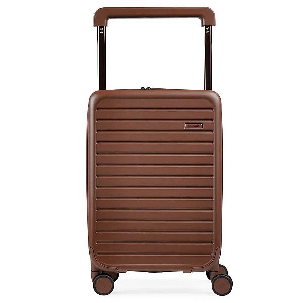 Mala de Bordo Bagaggio 10 kg Policarbonato 4 Rodas Bahamas Marrom