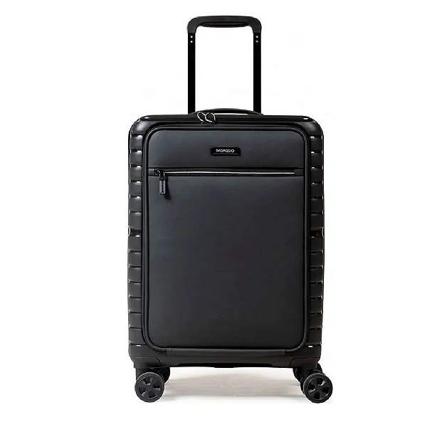 Mala De Viagem Pequena 10kg Bordo Bagaggio Advanced Preta