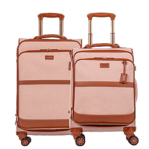Kit 2 Malas de Viagem Sestini Bordo e Média Royale - Bege