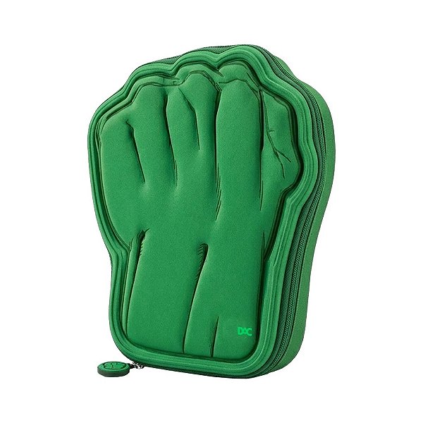 Estojo Escolar 3d Hulk Marvel Punho Verde Infantil Dac