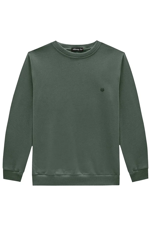 BLUSAO EM MOLETOM COM PELUCIA MARROM CLARO