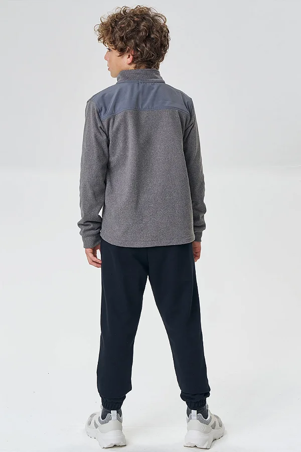 JAQUETA OVERSHIRT ML E CALCA CINZA