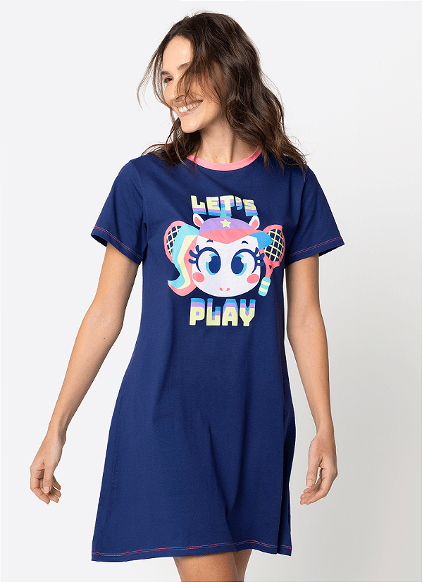 CAMISOLA ADULTO ECO UNI TENNIS AZUL MARINHO PP 7909692272548