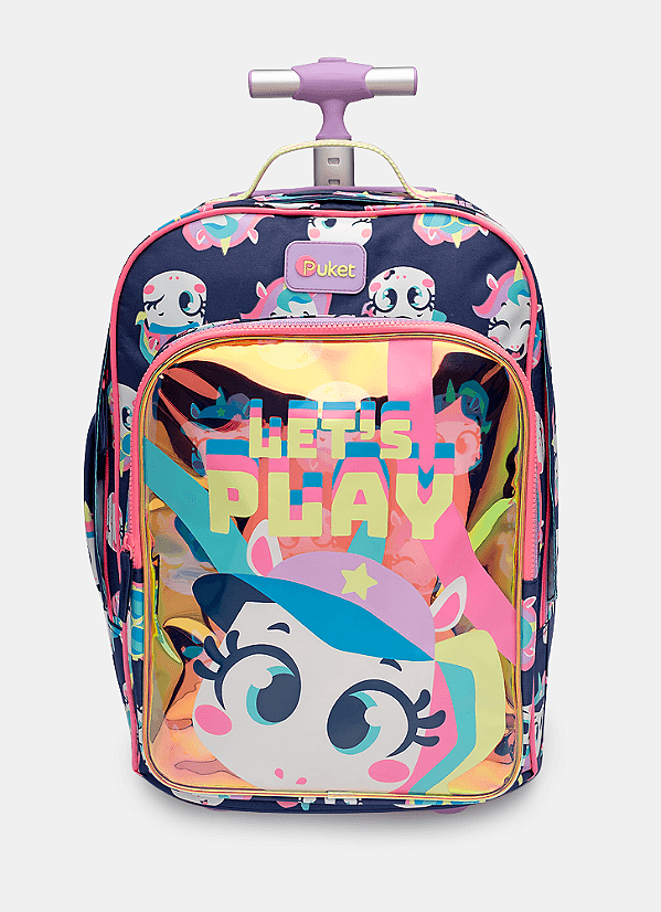 MOCHILA COM RODINHA UNI TENNIS AZUL MARINHO UN 7909692270377