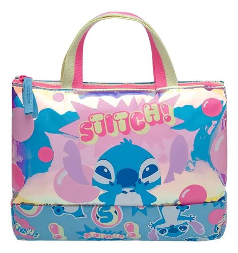 NECESSAIRE GRANDE LILO E STITCH AZUL CEU UN 7909692289607