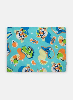 TOALHA LANCHEIRA MULTIBICHOS MNO VERDE AGUA UN 7909692289690