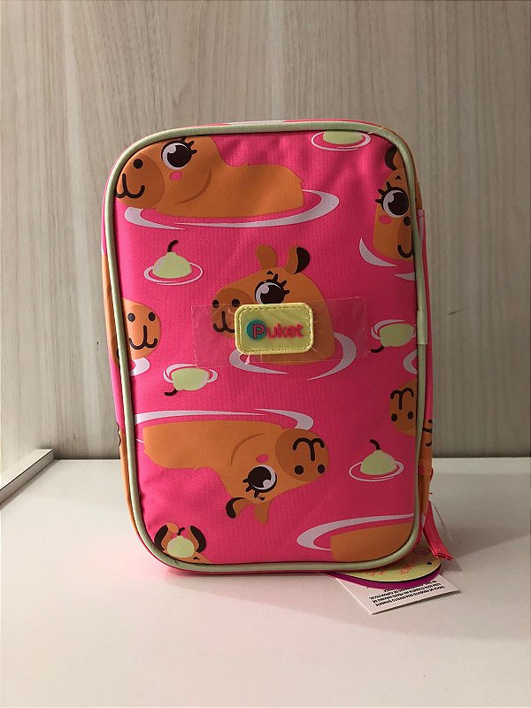 ESTOJO GRANDE CAPIVARA ROSA UN 7909692313470