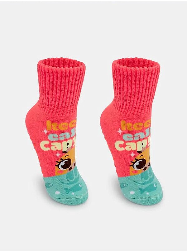 8289 MEIA BOTINHA KIDS CAPI EF ROSA 23 A 27 7909692284923