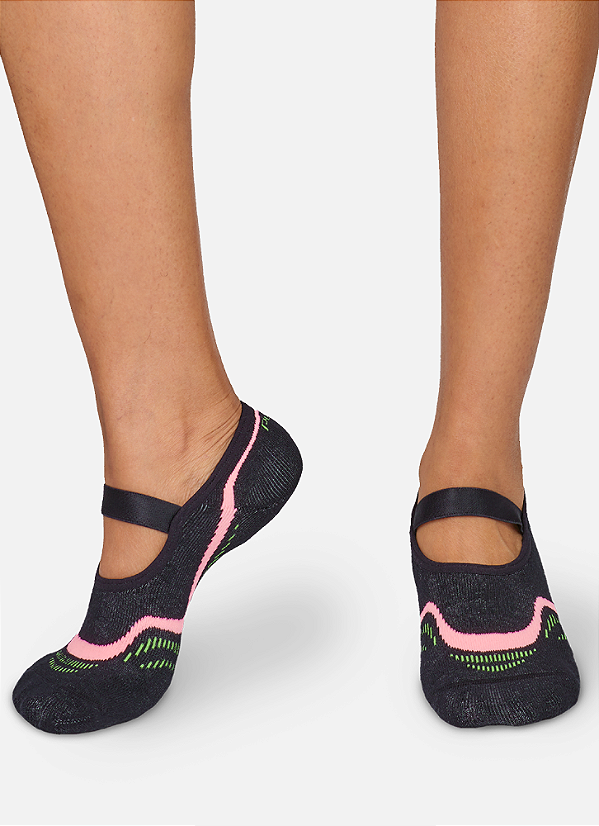 MEIA SAPATILHA ESPORTIVA PILATES